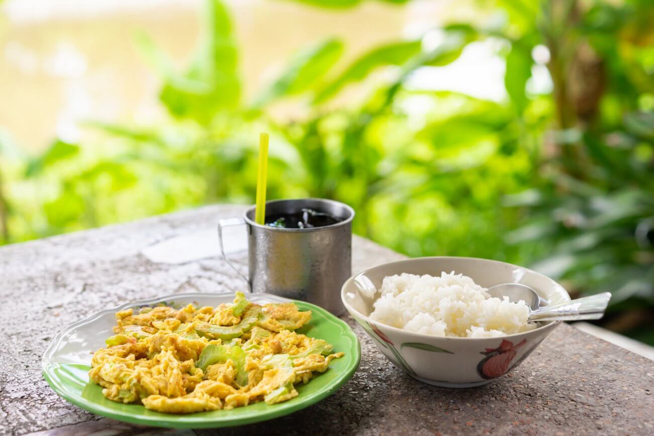 Filipino Ampalaya with Egg – Bitter Gourd with Egg Recipe