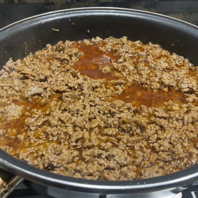 Add the Knorr Beef cube for extra taste to the Taco Recipe Mixture