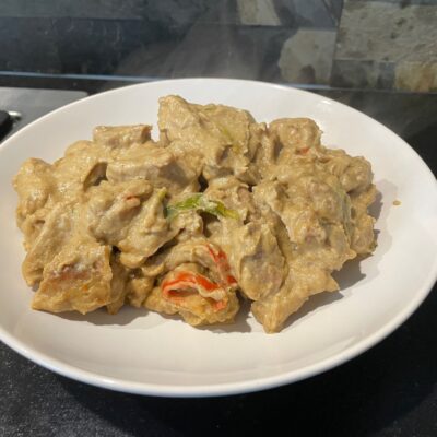 Bicol Express On serving plate